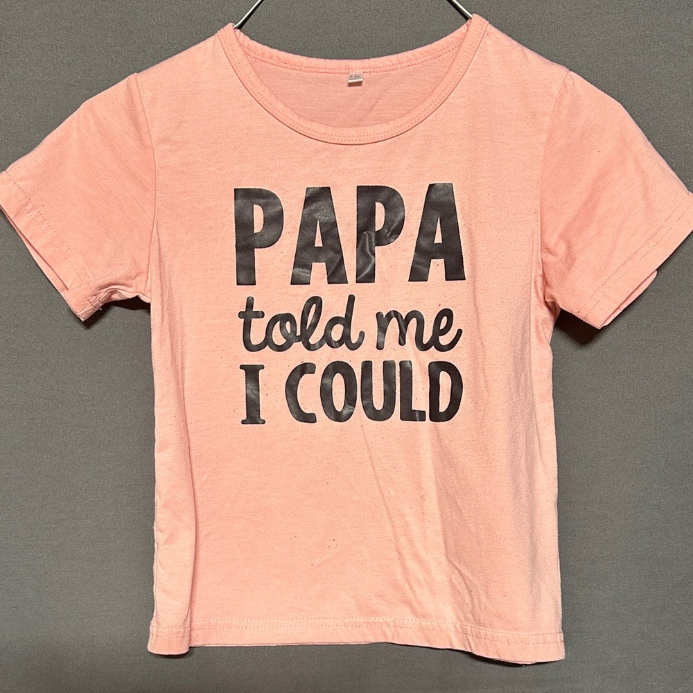 Playful Pink Kids T-Shirt with Fun Print